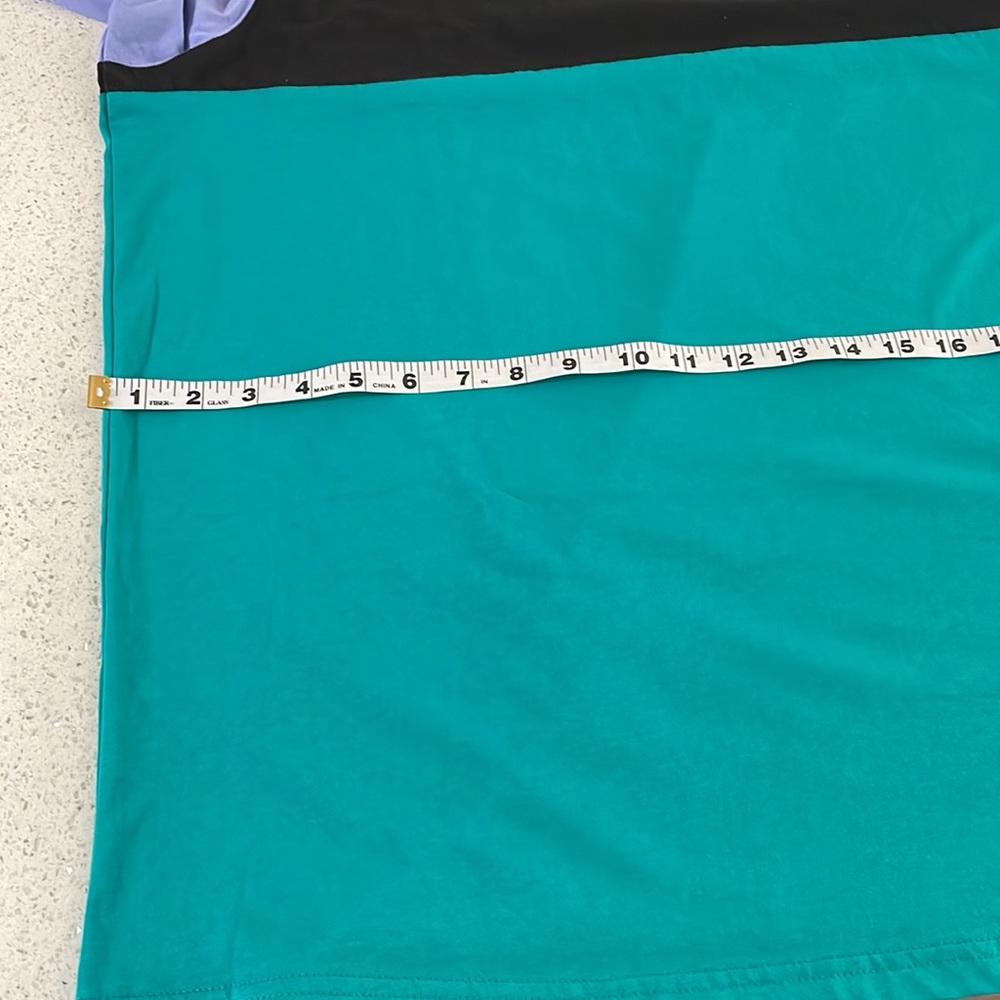 Puma Power color block tee 2XL deep aqua/black/purple - Picture 9 of 11